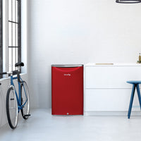 Danby - 4.4 cu.ft. Contemporary Classic Metallic Red Compact Fridge - DAR044A6LDB