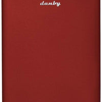 Danby - 4.4 cu.ft. Contemporary Classic Metallic Red Compact Fridge - DAR044A6LDB