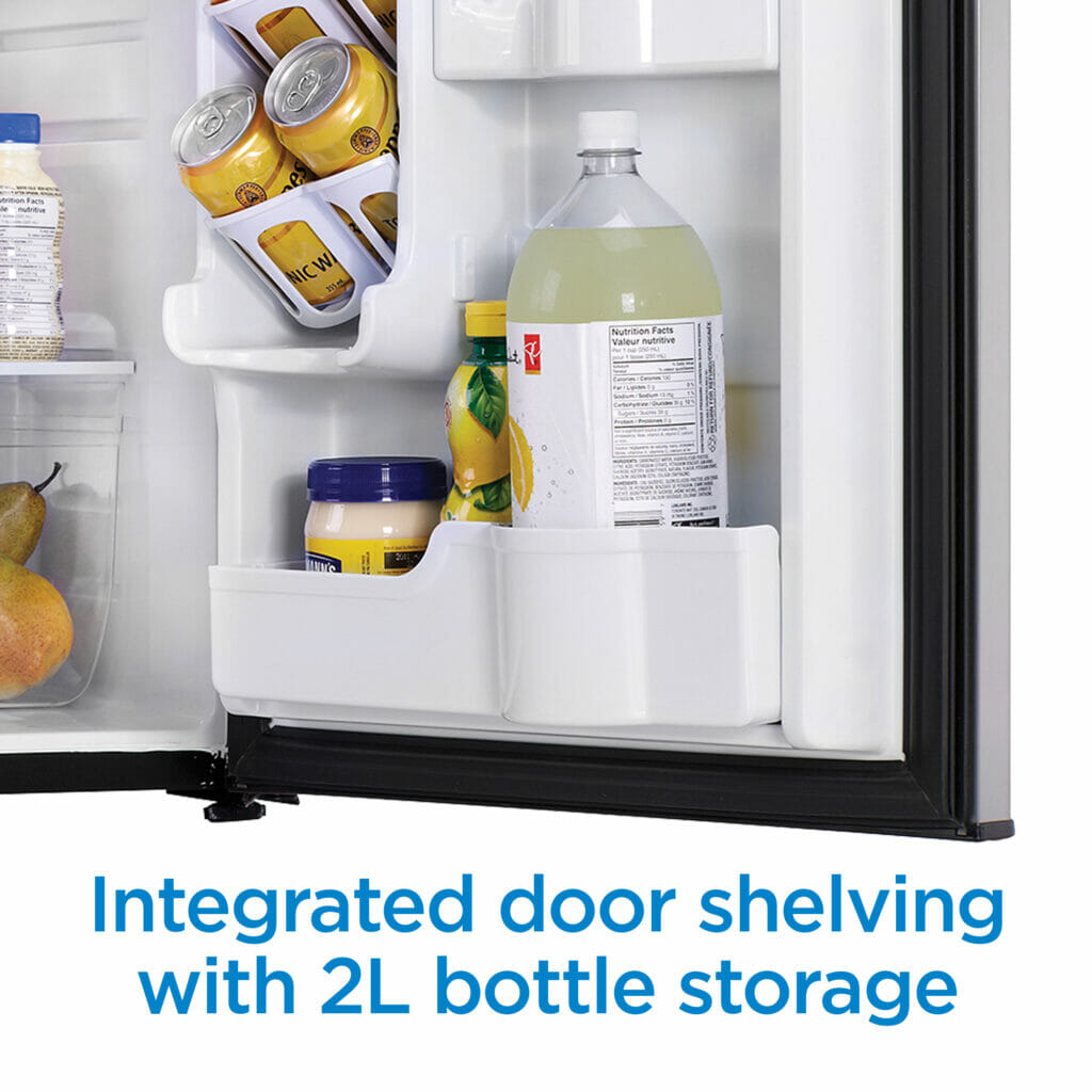 Danby - 4.4 cu.ft. Stainless Steel Compact Fridge - DAR044A4BSLDD
