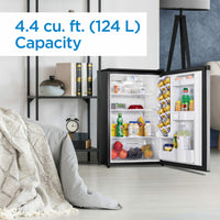 Danby - 4.4 cu.ft. Stainless Steel Compact Fridge - DAR044A4BSLDD