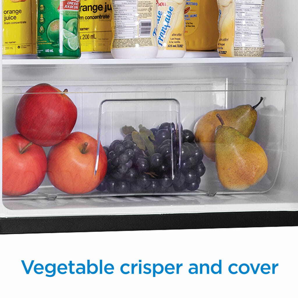 Danby - 4.4 cu.ft. Stainless Steel Compact Fridge - DAR044A4BSLDD