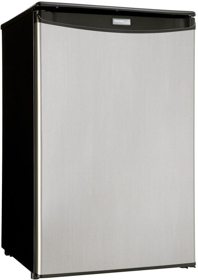 Danby - 4.4 cu.ft. Stainless Steel Compact Fridge - DAR044A4BSSDD
