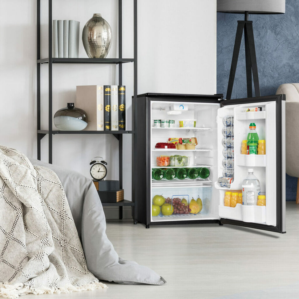 Danby - 4.4 cu.ft. Stainless Steel Compact Fridge - DAR044A4BSSDD