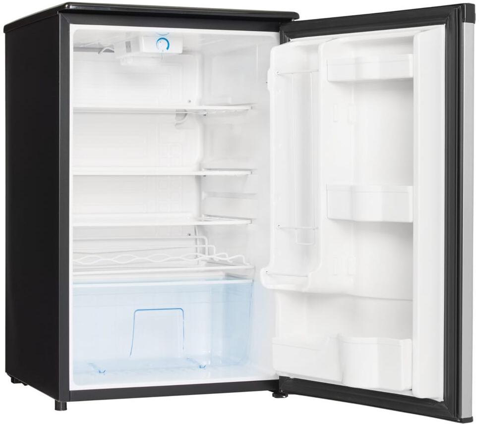 Danby - 4.4 cu.ft. Stainless Steel Compact Fridge - DAR044A4BSSDD