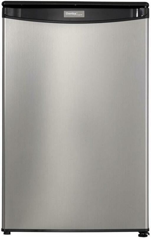 Danby - 4.4 cu.ft. Stainless Steel Compact Fridge - DAR044A4BSSDD