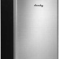 Danby - 4.4 cu.ft. Stainless Steel Outdoor Fridge - DAR044A6BSLDBO