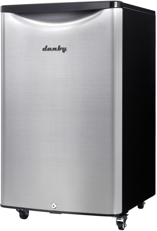 Danby - 4.4 cu.ft. Stainless Steel Outdoor Fridge - DAR044A6BSLDBO