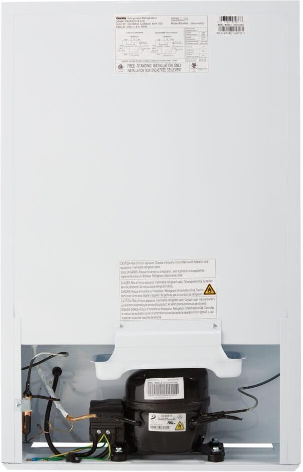 Danby - 4.4 cu.ft. White Compact Fridge - DAR044A4WDD