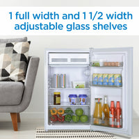 Danby - 4.4 cu.ft. White Compact Fridge - DCR044B1WM