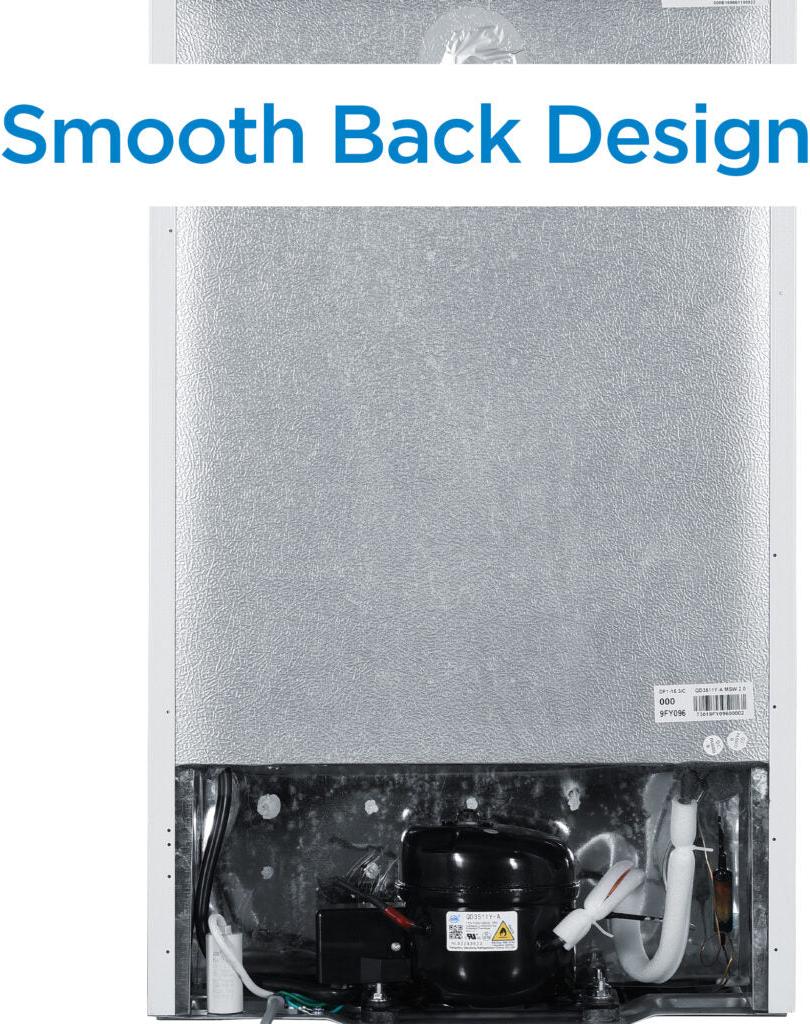 Danby - 4.4 cu.ft. White Compact Fridge - DCR044B1WM