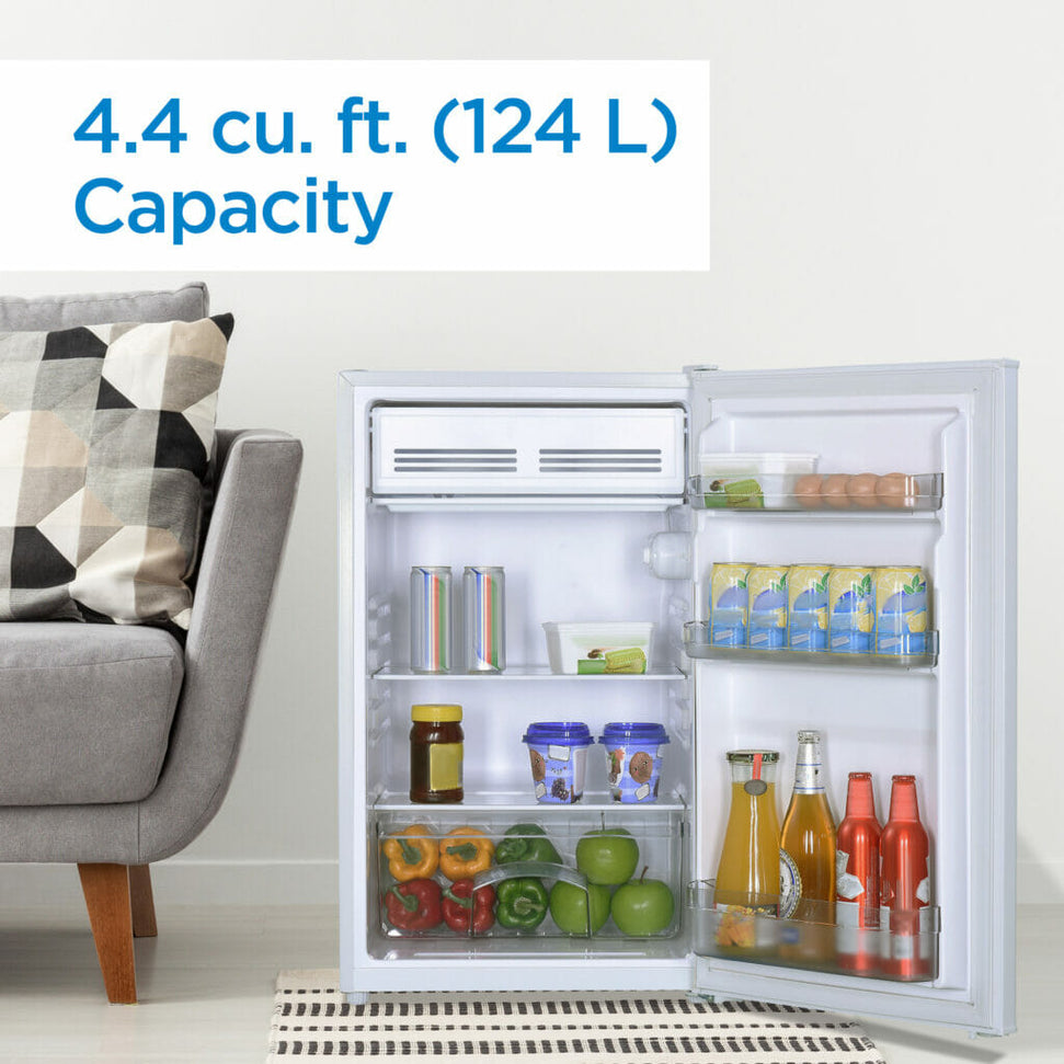 Danby - 4.4 cu.ft. White Compact Fridge - DCR044B1WM