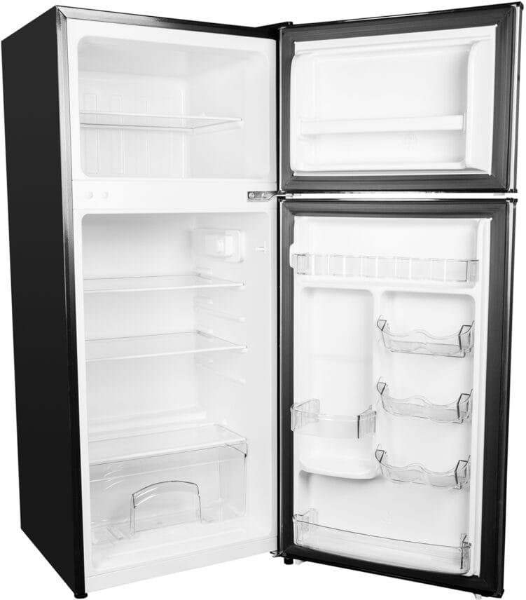 Danby - 4.5 cu.ft. 2 Door Stainless Steel Look Compact Fridge - DCR045B1SLDB