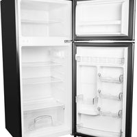 Danby - 4.5 cu.ft. 2 Door Stainless Steel Look Compact Fridge - DCR045B1SLDB