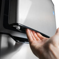 Danby - 4.5 cu.ft. 2 Door Stainless Steel Look Compact Fridge - DCR045B1SLDB