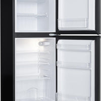 Danby - 4.7 cu.ft. 2-Door Black Stainless Steel Compact Fridge - DCR047A1BBSL