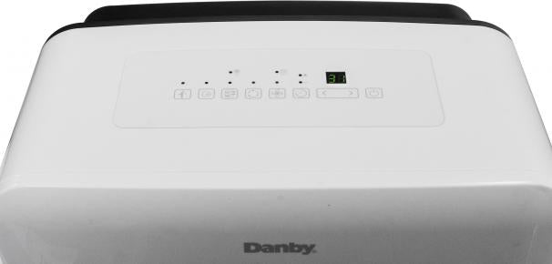 Danby - 50 Pint White Dehumidifier with Pump - DDR050BJP2WDB
