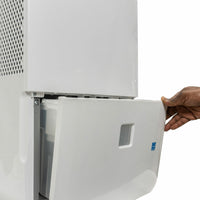 Danby - 50 Pint White Dehumidifier with Pump - DDR050BJP2WDB