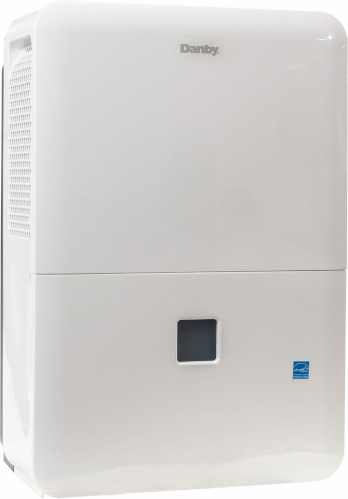 Danby - 50 Pint White Dehumidifier with Pump - DDR050BJP2WDB