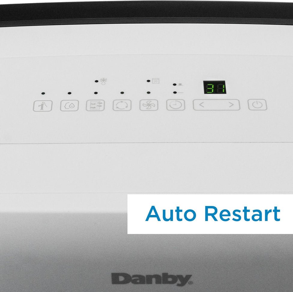 Danby - 50 Pint White Dehumidifier with Pump - DDR050BJP2WDB