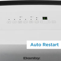 Danby - 50 Pint White Dehumidifier with Pump - DDR050BJP2WDB