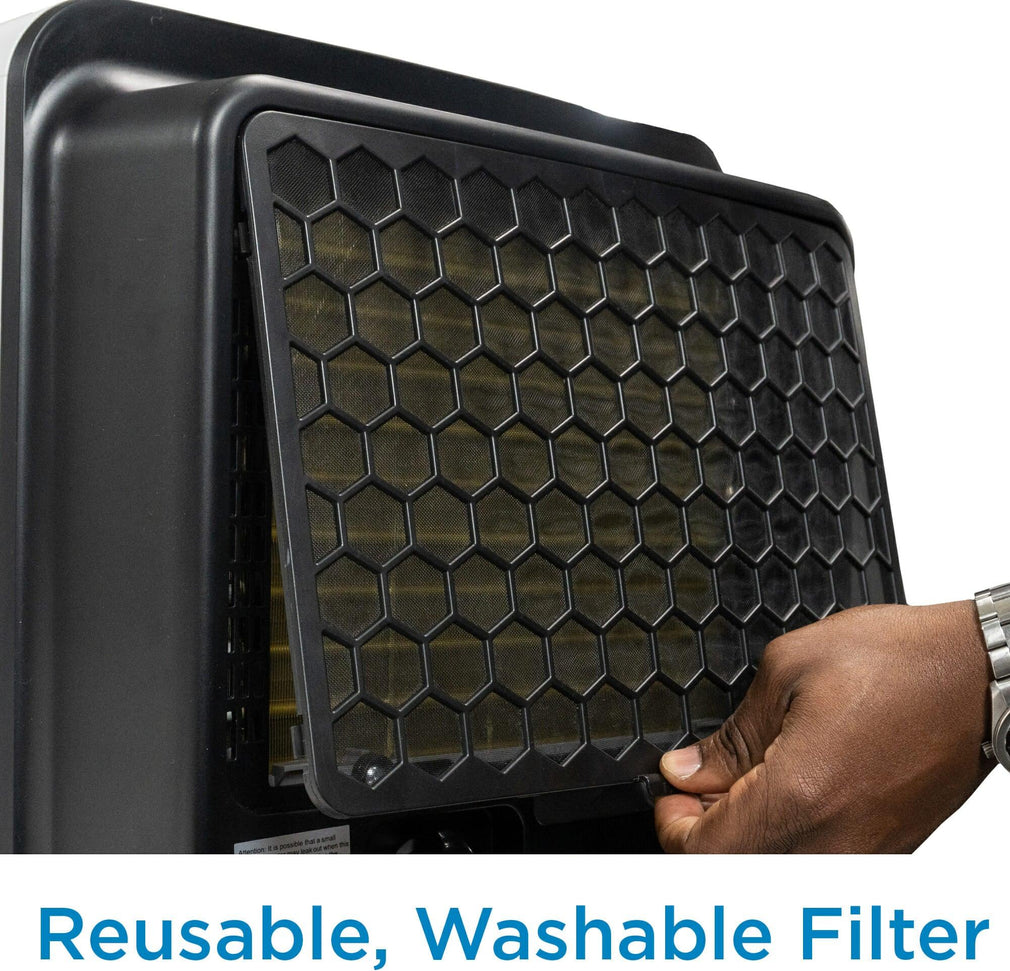 Danby - 50 Pint White Dehumidifier with Pump - DDR050BJP2WDB