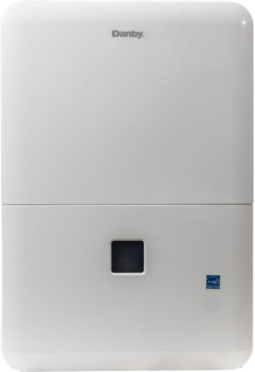 Danby - 50 Pint White Dehumidifier with Pump - DDR050BJP2WDB