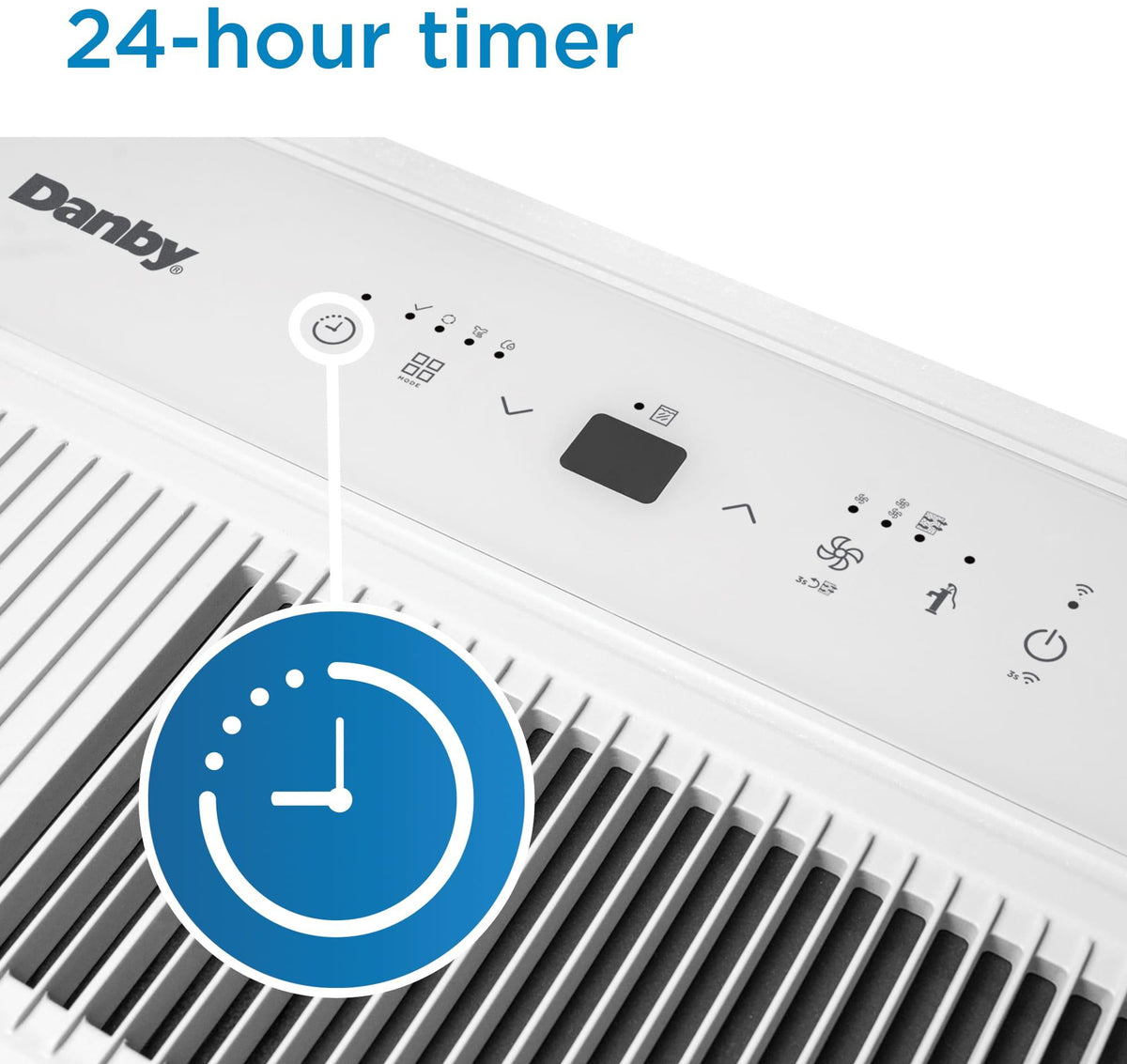 Danby - 50 Pint White Dehumidifier with Pump & Wi-Fi - DDR050BSPWDB