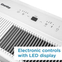 Danby - 50 Pint White Dehumidifier with Pump & Wi-Fi - DDR050BSPWDB