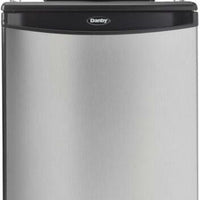 Danby - 5.4 cu.ft. Stainless Steel & Black Single-Tap Keg Cooler - DKC054A1BSLDB