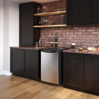 Danby - 5.4 cu.ft. Stainless Steel Dual-Tap Keg Cooler - DKC054A1BSL2DB