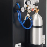 Danby - 5.4 cu.ft. Stainless Steel Dual-Tap Keg Cooler - DKC054A1BSL2DB