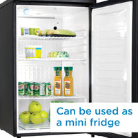 Danby - 5.4 cu.ft. Stainless Steel Dual-Tap Keg Cooler - DKC054A1BSL2DB