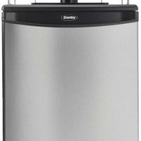 Danby - 5.4 cu.ft. Stainless Steel Dual-Tap Keg Cooler - DKC054A1BSL2DB