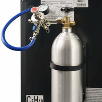 Danby - 5.4 cu.ft. Stainless Steel Single-Tap Keg Cooler - DKC054A9SLDB