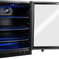 Danby - 5.7 cu.ft. Built-In Beverage Center In Stainless Steel - DBC057A1BSS