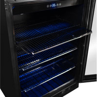 Danby - 5.7 cu.ft. Built-In Beverage Center In Stainless Steel - DBC057A1BSS