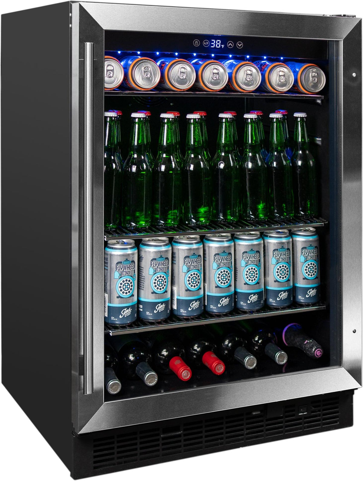 Danby - 5.7 cu.ft. Built-In Beverage Center In Stainless Steel - DBC057A1BSS