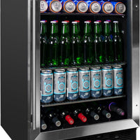 Danby - 5.7 cu.ft. Built-In Beverage Center In Stainless Steel - DBC057A1BSS