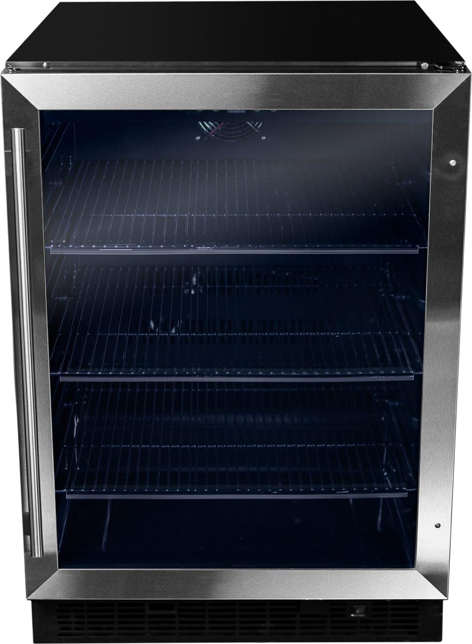 Danby - 5.7 cu.ft. Built-In Beverage Center In Stainless Steel - DBC057A1BSS