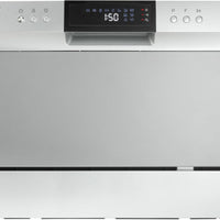 Danby - 6 Place Setting Countertop Dishwasher In Silver - DDW631SDB