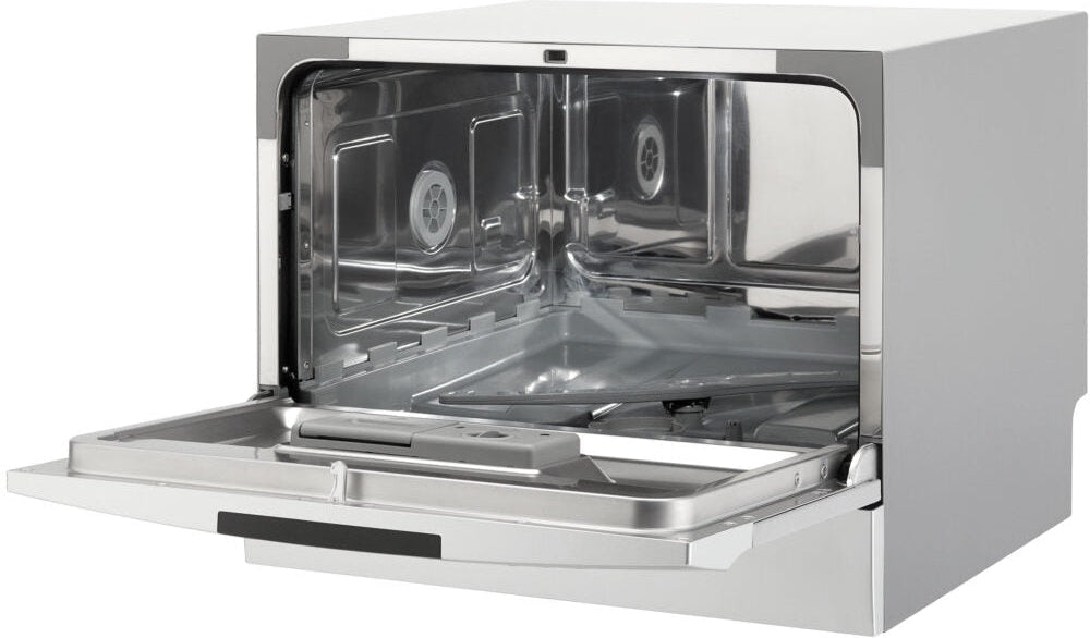 Danby - 6 Place Setting Countertop Dishwasher In Silver - DDW631SDB