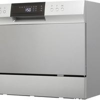 Danby - 6 Place Setting Countertop Dishwasher In Silver - DDW631SDB