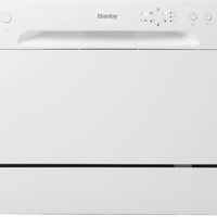 Danby - 6 Place Setting Countertop Dishwasher, White - DDW621WDB