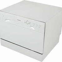 Danby - 6 Place Setting Countertop Dishwasher, White - DDW621WDB