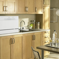 Danby - 6 Place Setting Countertop Dishwasher, White - DDW621WDB