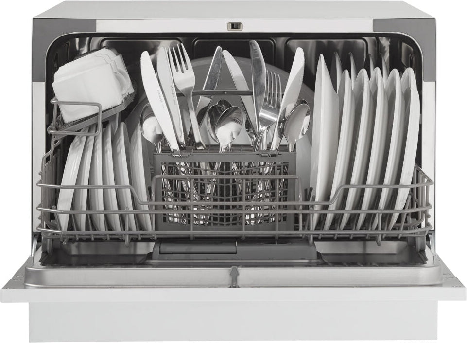 Danby - 6 Place Setting Countertop Dishwasher, White - DDW621WDB