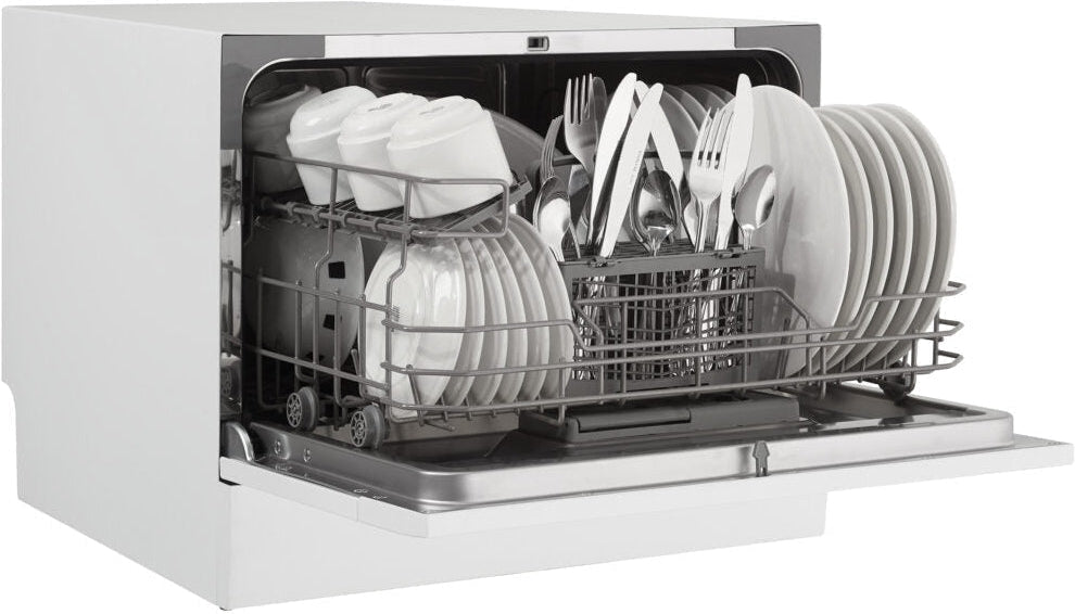 Danby - 6 Place Setting Countertop Dishwasher, White - DDW621WDB