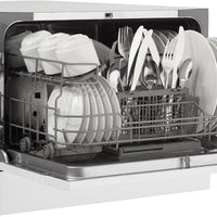 Danby - 6 Place Setting Countertop Dishwasher, White - DDW621WDB