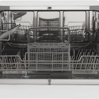 Danby - 6 Place Setting Countertop Dishwasher, White - DDW621WDB