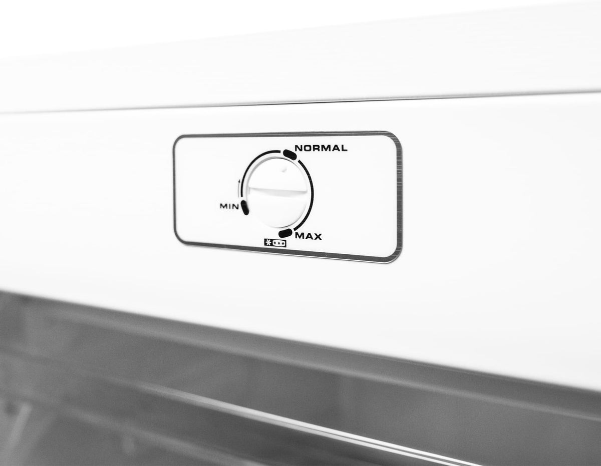 Danby - 6 cu. ft. Upright Freezer In White - DUFM060B2WDB